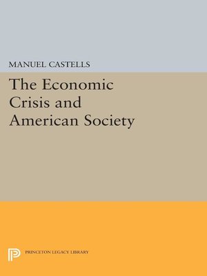 cover image of The Economic Crisis and American Society